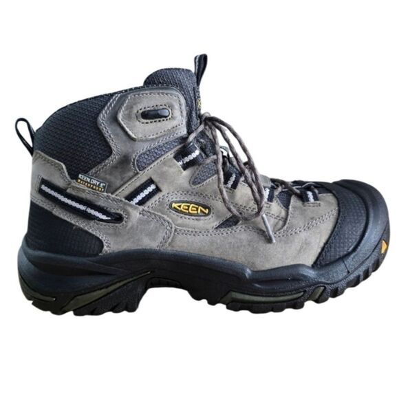 KEEN Men's Size 9 Braddock Waterproof Mid Steel Toe Work Boots - Picture 1 of 8